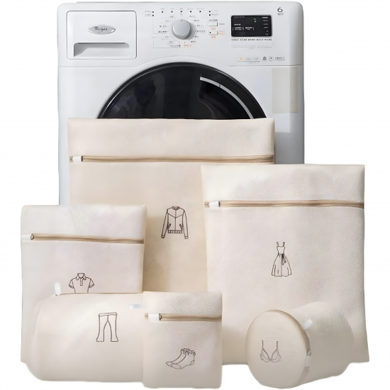 Laundry Bag Set - 6 Pieces